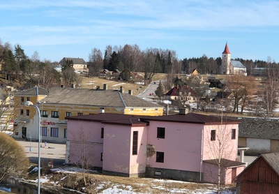 Photo. Rõuge settlement. rephoto