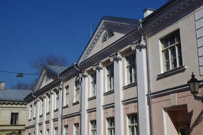 Estonian Academy of Agriculture, internate house (cooperative building) rephoto
