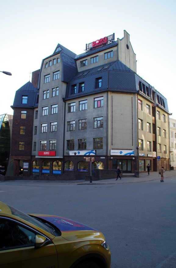 ERA panga hoone, vaade. Arhitektid Enn Lüüs, T. Eharand, Tiina Soans rephoto