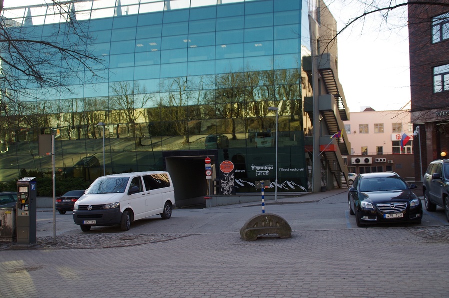 Tartu. View on Promenade Street by Barclay square rephoto