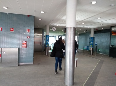 Myllypuro metro station. rephoto