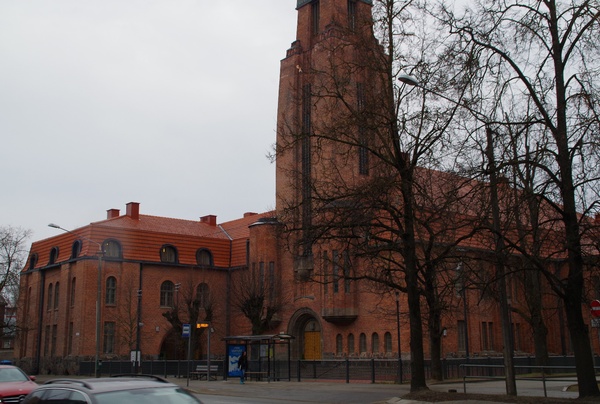 Pauluse kirik: varemed. Foto: E. Selleke. Tartu 5.11.1945. rephoto