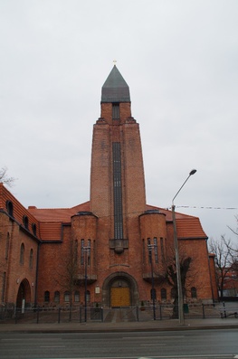 Tartu Pauluse kirik. Arhitekt Eliel Saarinen rephoto