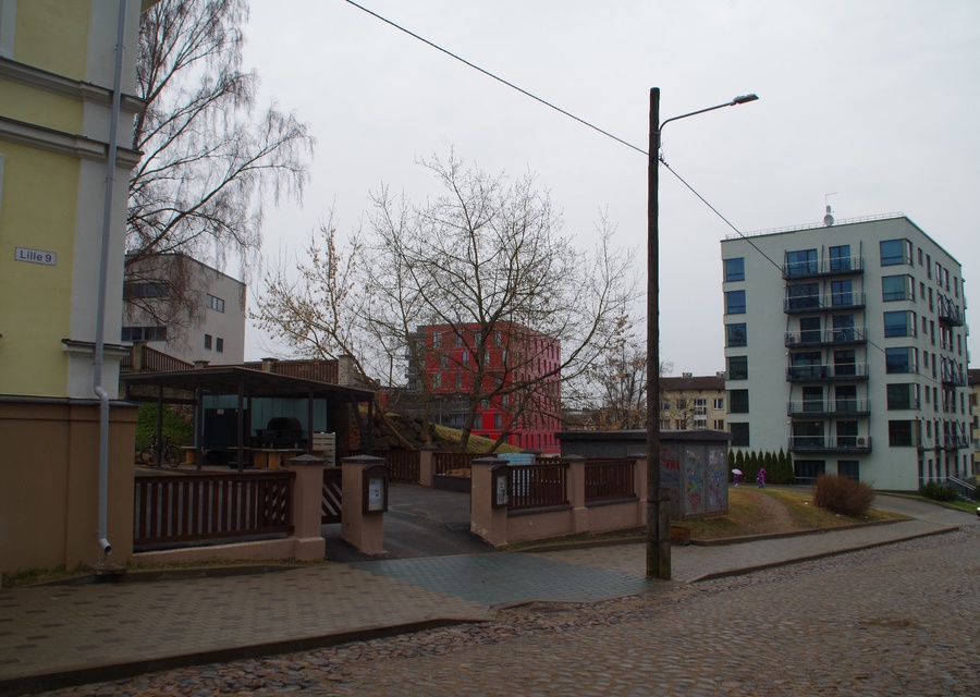 Tartu. Building of the company "Fraternitas Rigensis" Lille t. 3 rephoto