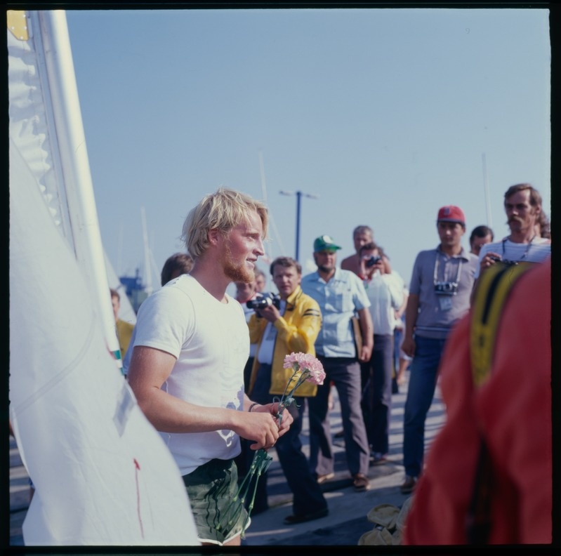 Purjetaja Esko Rechardt 1980