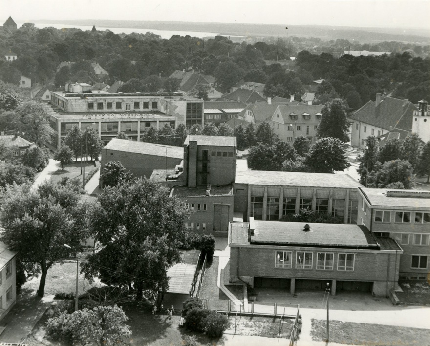 Kuressaare keskus, panoraamvaade
