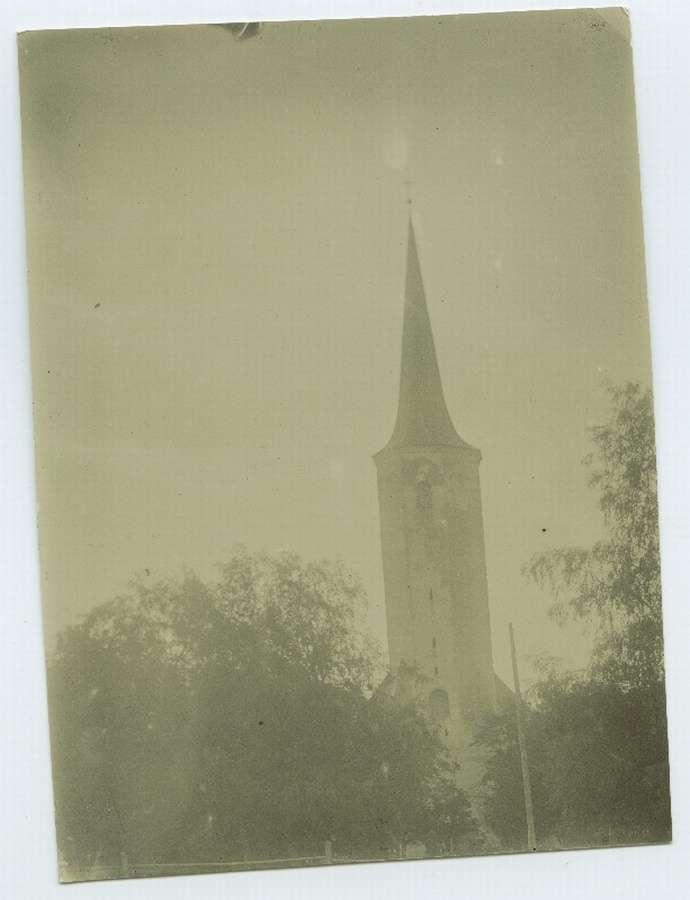 Haljala kirik, tornivaade.