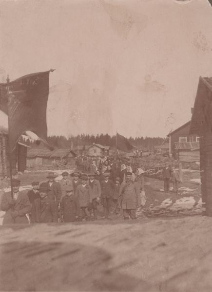 Vappu 1905 Koskenkylä Koskenmäe, the owner of Kulloo