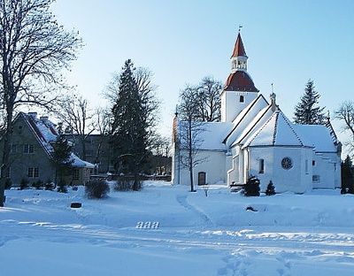 Kuusalu kirik ja ümbrus. rephoto