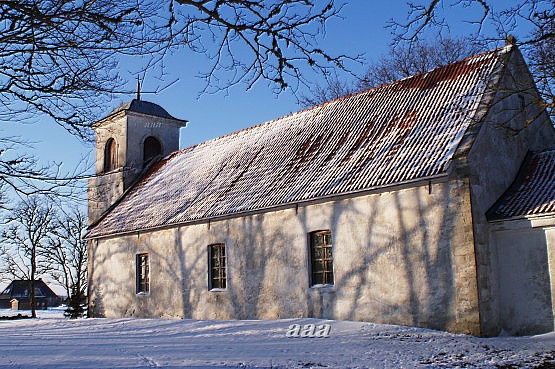 Saaremaa, Jaani kirik, vaade kagust rephoto