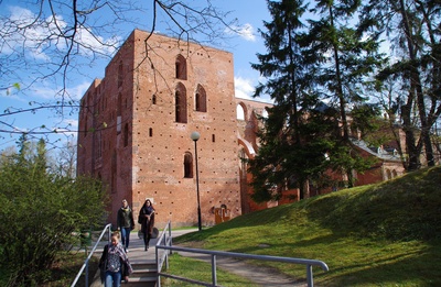 Tartu. Ruins of the Toom Church rephoto