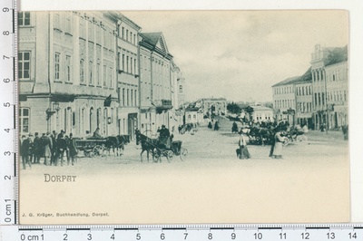 Dorpat, big market  duplicate photo