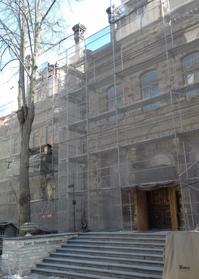Tallinn, Court Street 6, façade. rephoto