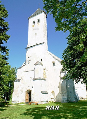 Outdoor view of the Church of Harju-Risti from SW rephoto