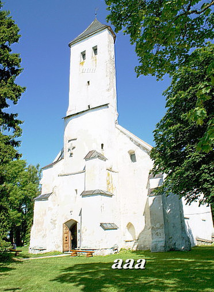 Outdoor view of the Church of Harju-Risti from SW rephoto