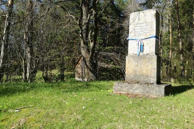 Opening of the memory pillar of the War of Independence rephoto