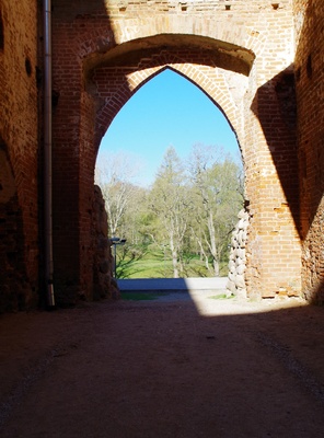 Tartu, Toomkirik ruins 1913 rephoto