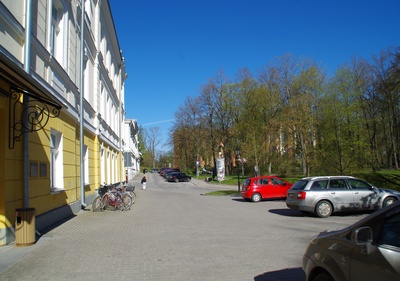 Foto. TARTU. VAADE TOOME VAREMETELE JA SISEKLIINUKULE (A. M. Hageni akvarell, 1827). rephoto