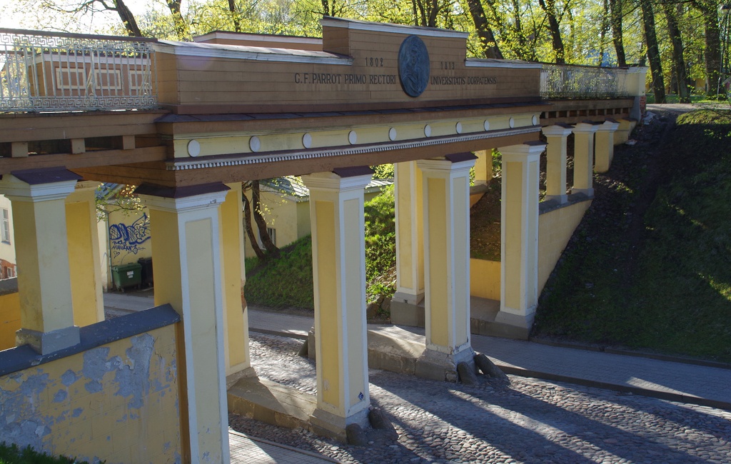 Estonia : Tartu English sild = the English bridge rephoto