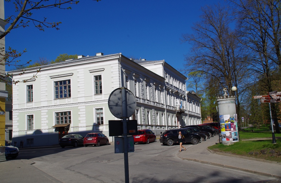 Tartu. Inner clinic of the University of Tartu in Toomemäe rephoto