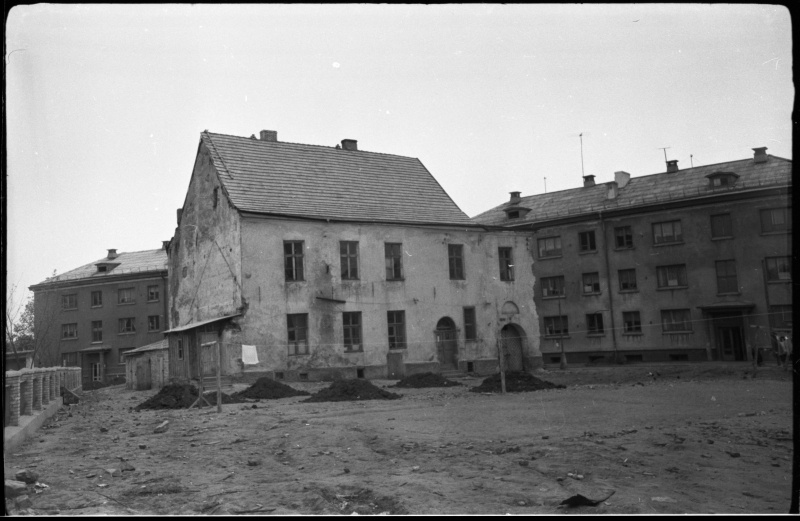 Taastatud elumaja Narva vanalinnas.