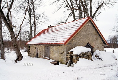 Next buildings of Hatu Manor Harju County Padise County Hatu village rephoto