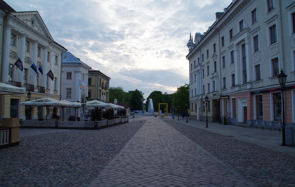 Estonia : Tartu Suurturg rephoto