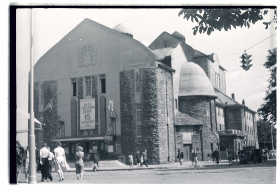 Tallinn, Riiklik V.Kingissepa nimeline Draamateater, fassaad.