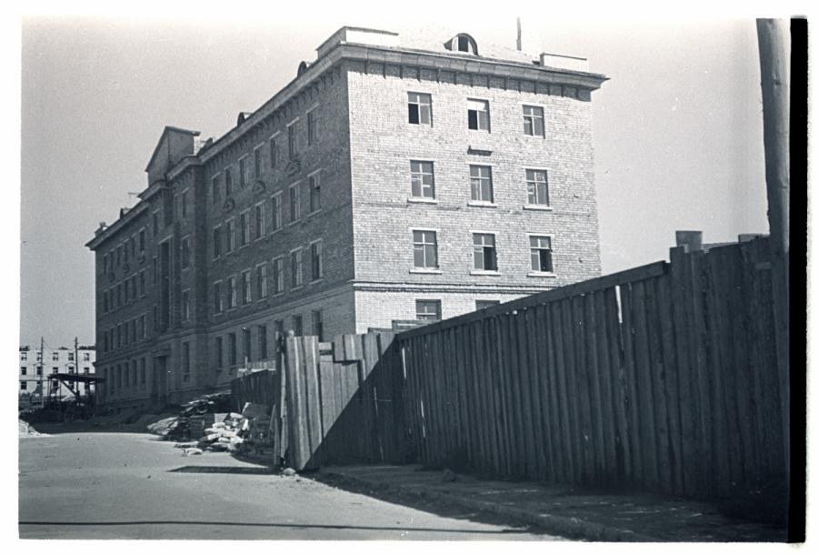 Tallinn, Endla tänav, uued Balti Manufaktuuri tööliste elamud.