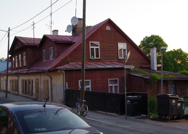 Tähtvere 5, kus elas kirjanik K. E. Sööt. Tartu, 1965. rephoto