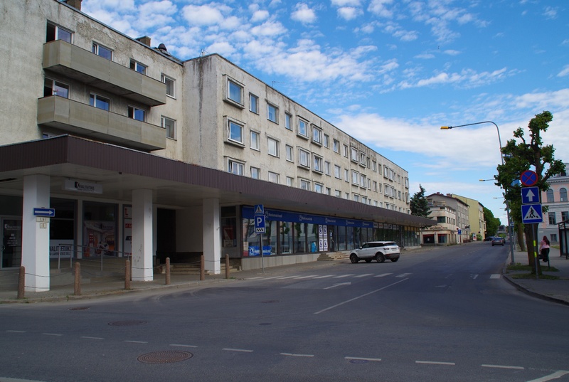 Rakvere. Munakivisillutise uuendamine Turuplatsil rephoto