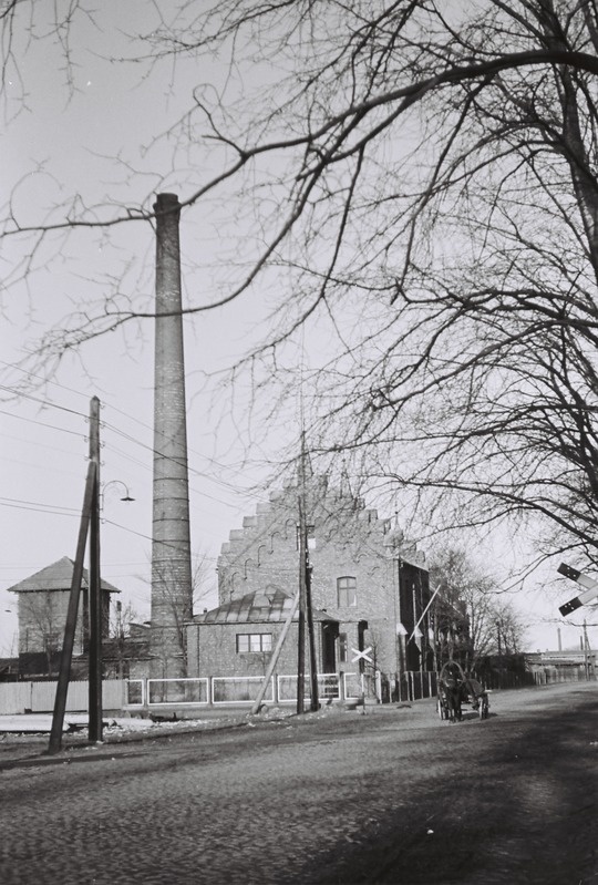 Fotonegatiiv. Pärnu elektrijaamaga seotud fotod