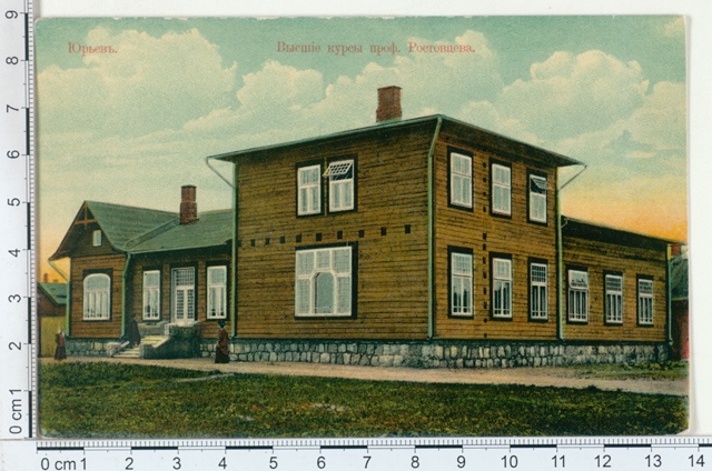 Jurjev, prof. Rostovtsev's house
