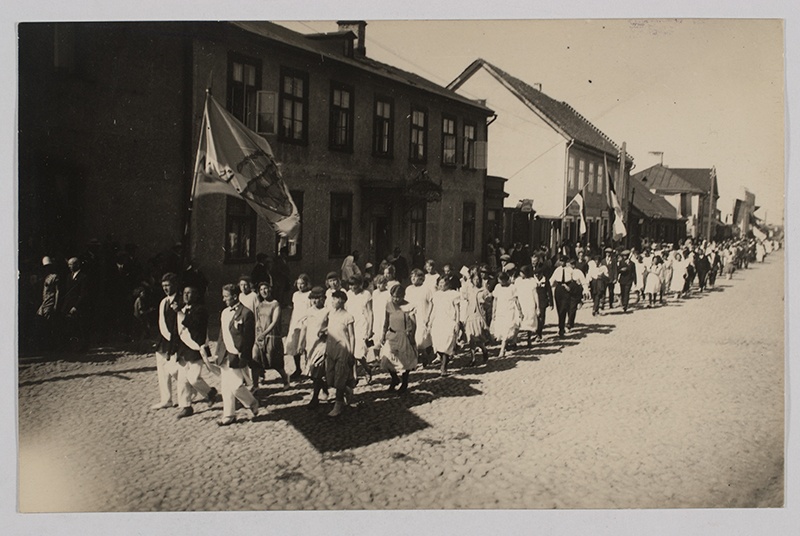 Narva noorte ühing "Astra", segakoor Tartu laulupeol 1926.