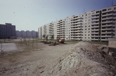 Väike- Õismäe, view of the building and the surroundings in the finishing stage  similar photo