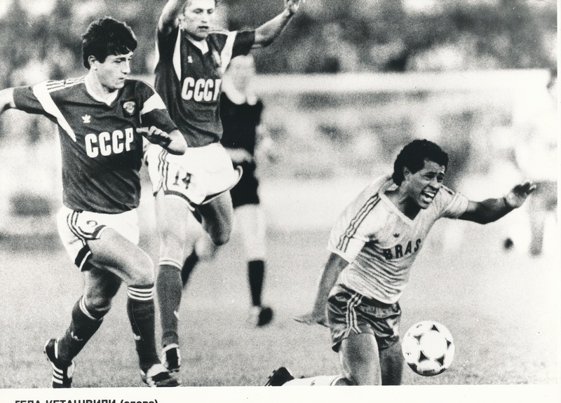 Olümpiavõitja jalgpallur Gela Ketašvili