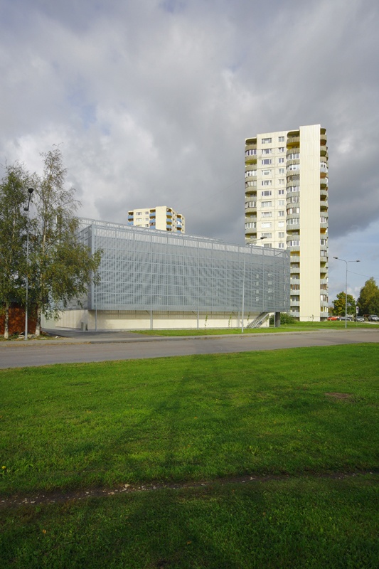 Õismäe Holiday Centre, view of the building. Architects Muru & Family: Urmas Muru, Peeter Family, Katrin Kaevats, Janek Maat