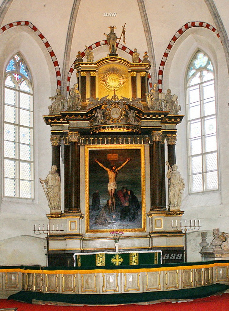 Tallinn, Toomkirik, altar. rephoto