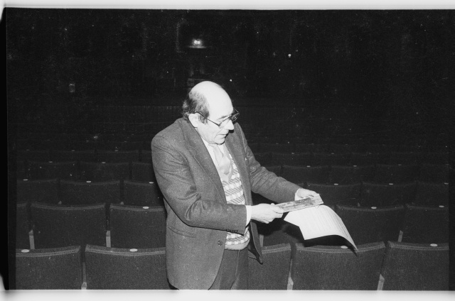 Kultuuritegelaste visiit Rakveresse; koosolek Rakvere Teatri saalis