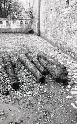 Swedish artilleries of the castle found on the western foot of Kuressaare Fortress  similar photo