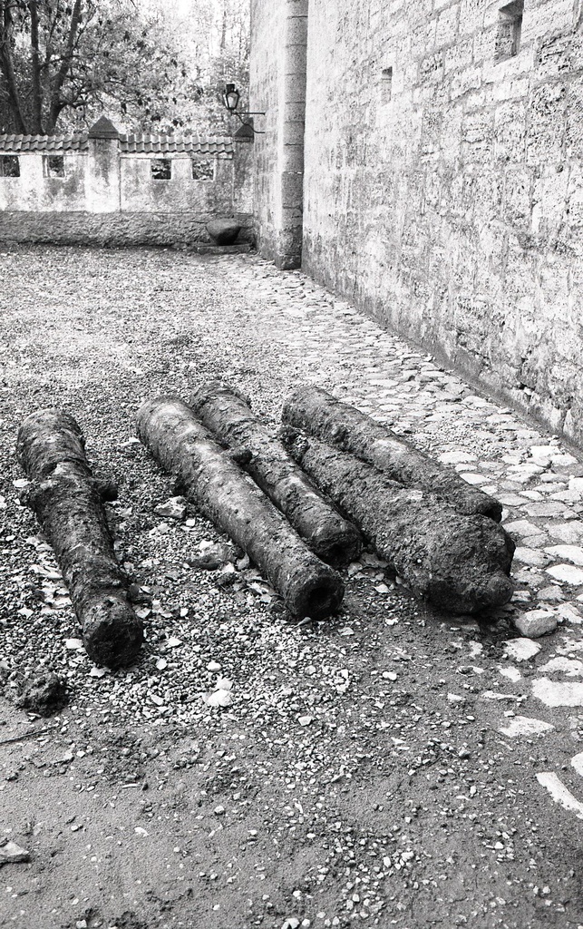 Swedish artilleries of the castle found on the western foot of Kuressaare Fortress