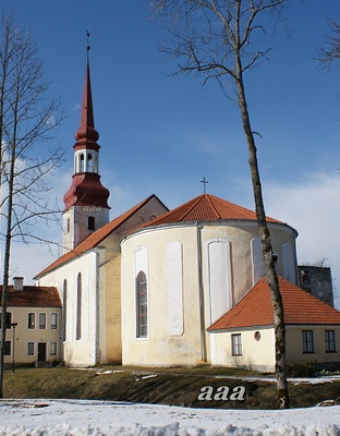 Põltsamaa kirik. rephoto