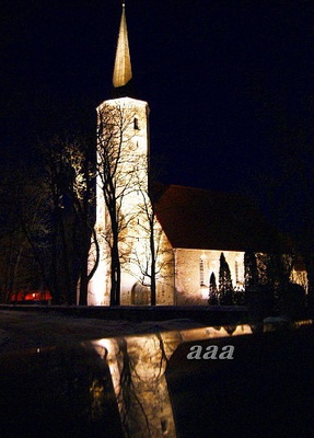 Haljala kirik, vaade edelast rephoto