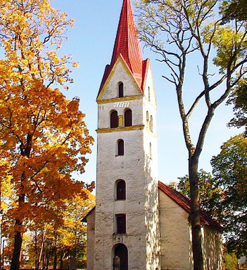 Pärnu Jaagupi kirik, vaade läänest rephoto