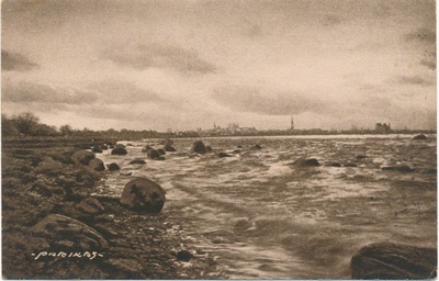 Postcard. Tallinn. View of Cadriorus. 1926.  duplicate photo