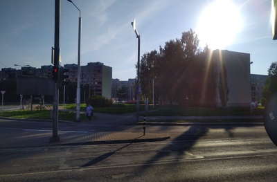 Väike- Õismäe, view of the building and the surroundings in the finishing stage rephoto