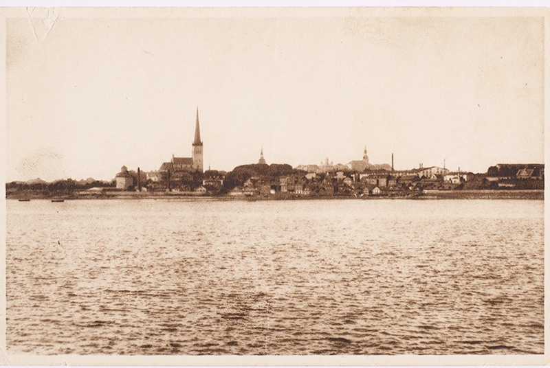 Tallinn, view from the sea