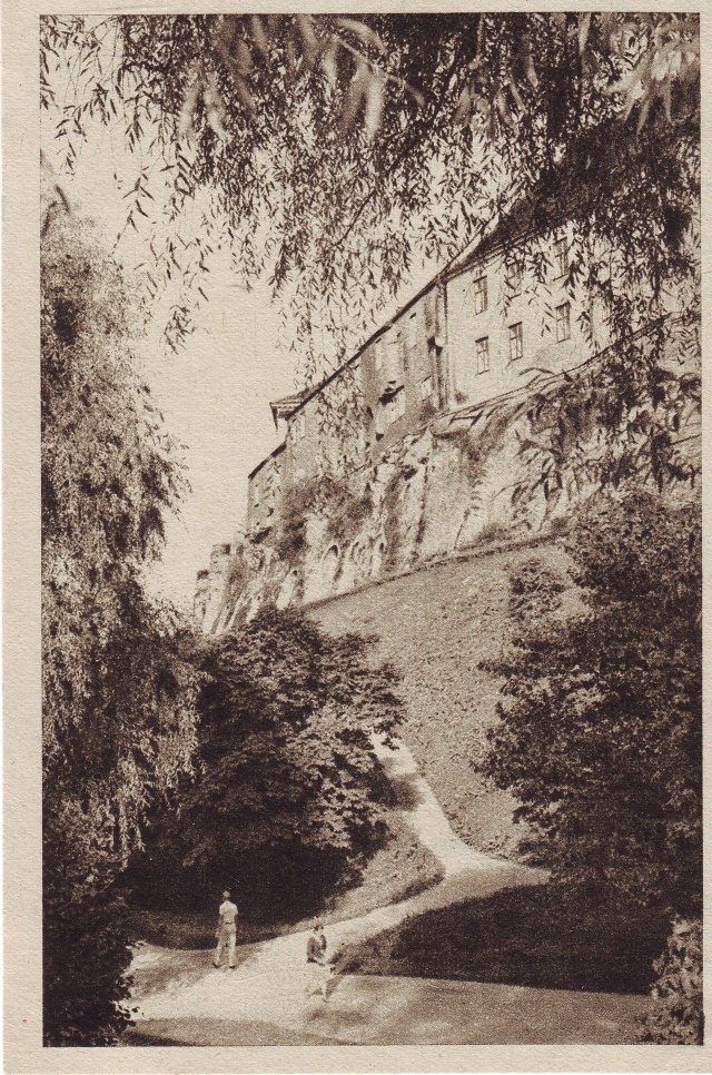 postkaart, Tallinn, Toompea veerg