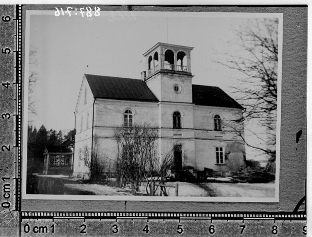 Ulvi mõis (Oehrten), härrastemaja ots 1937. V. - Nigula