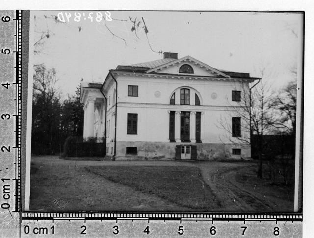 Saku mõis (Sack), härrastemaja lõunapoolne ots 1938. Keila khk